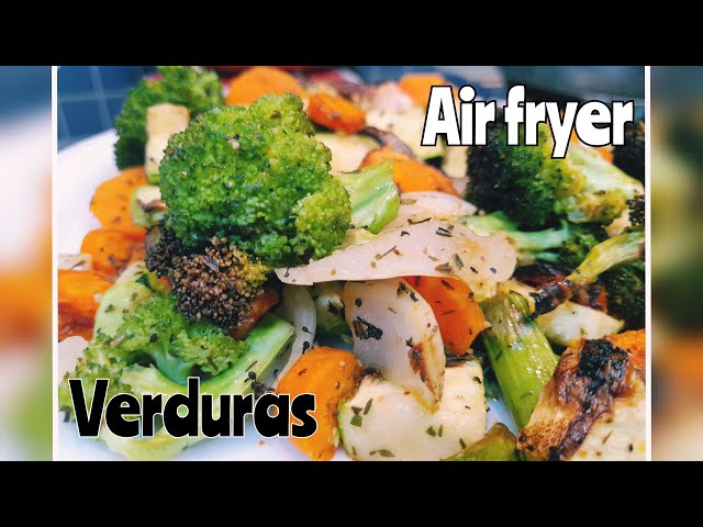 Verduras Congeladas Air Fryer 🤤 @justspices #yolandavaquitayoli #airf