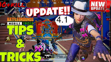 BGMI 4.1 Update BEST Tips & Tricks 🔥 Pro Gameplay + New Features Explained #bgmi #update4.1 #bgmi4.1