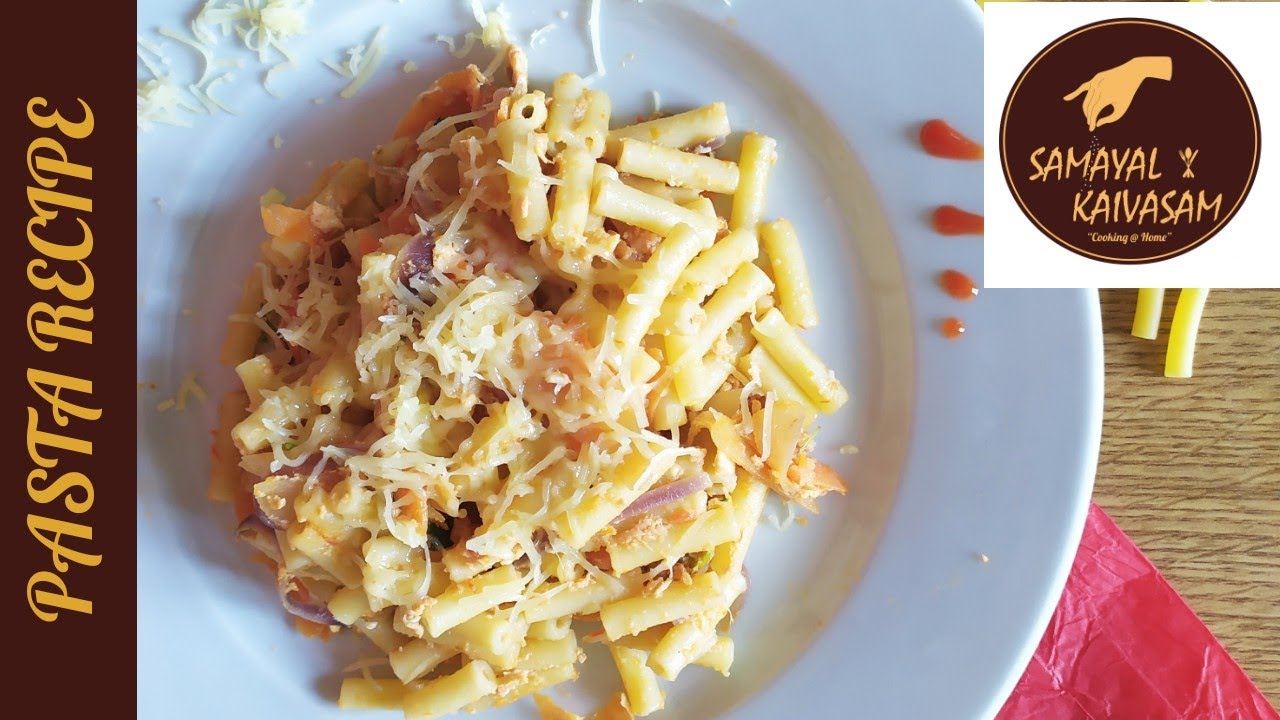EASY HOMEMADE PASTA RECIPE Vegetable pasta Indian style pasta