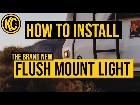 Flush mount install