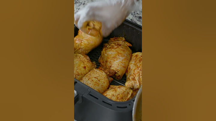 The BEST Air Fryer Chicken Thighs!