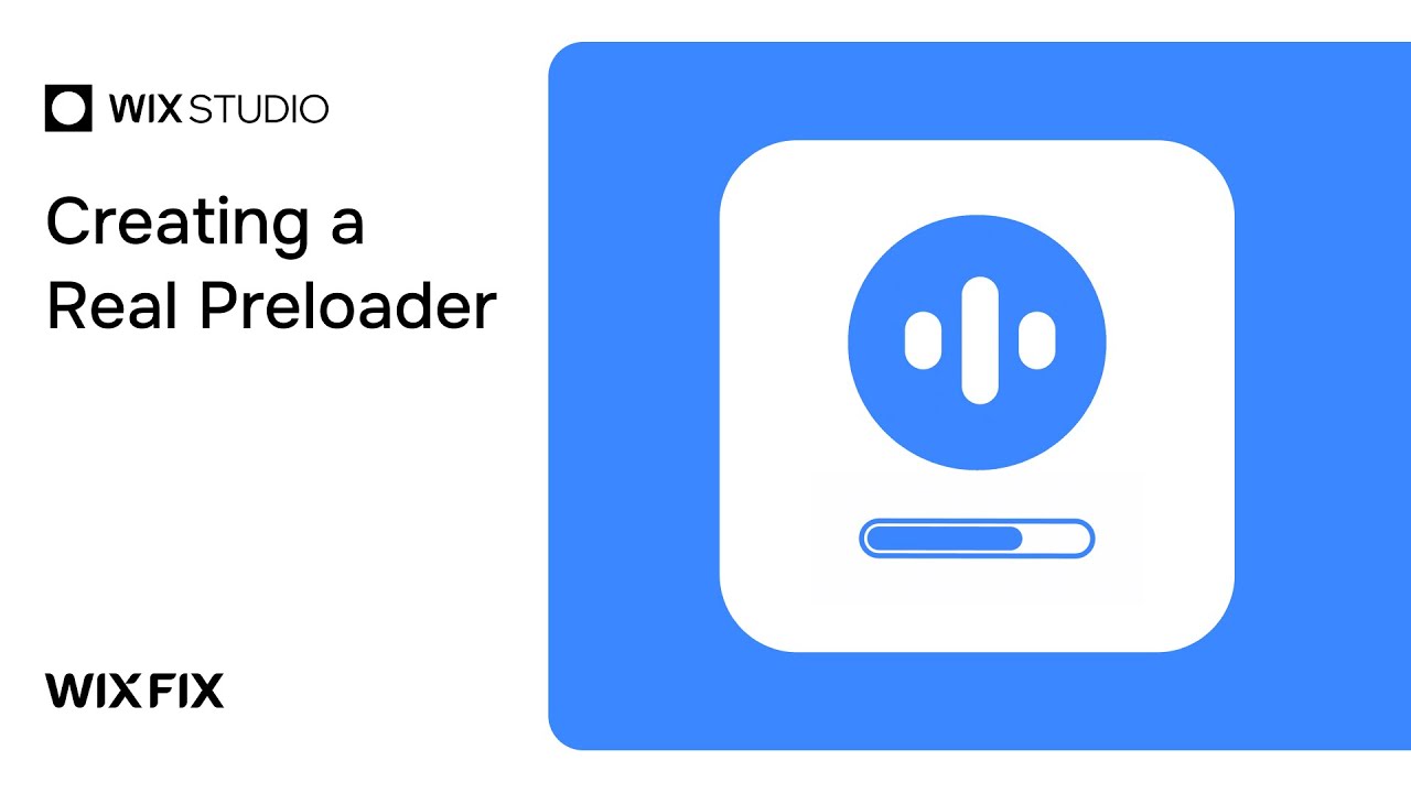 Настоящий прелоадер в Wix и Wix Studio | Wix Fix