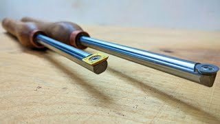 Homemade Woodturning Tools | DIY Carbide Chisels