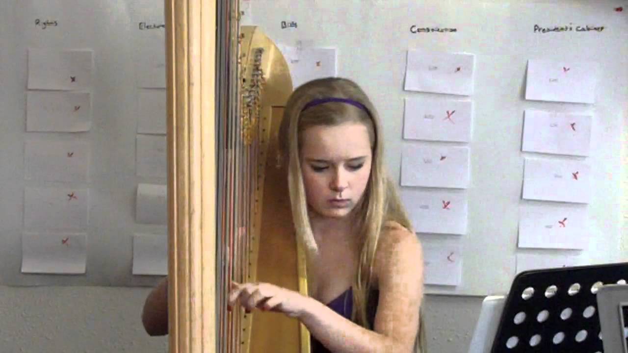 Heidi plays Lure of the Sea Maiden (Dehesa Charter School open house