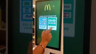 McDonald's self order placing procedure (मैकडॉनल्ड्स सेल्फ ऑर्डर देने की प्रक्रिया) #mcdonalds by Naviman 34,542 views 1 year ago 2 minutes, 14 seconds