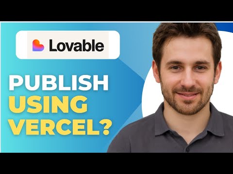 How To Take Code From Lovable In Publish Using Vercel