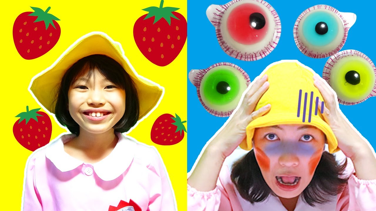 寸劇】いちごのダンボール自販機から目玉グミ！？やっぱりきらこだけ