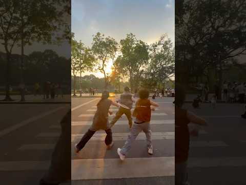 Paint the Hanoi town with <strong>golden</strong> sunset 🇻🇳🌇 #theAcode #<strong>CORTIS</strong> #cortis_go #dance #kpop