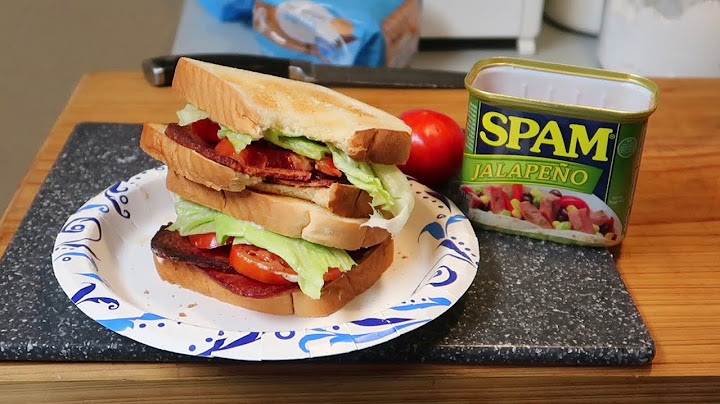 Old School Spam Sandwich