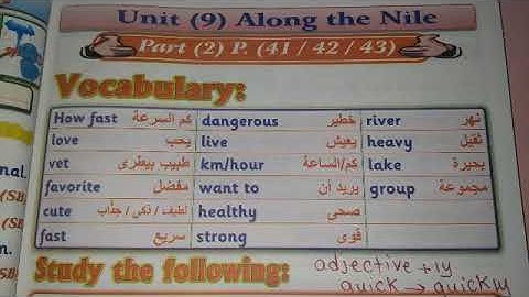 Connect plus primary 2 unit 9 part 2كونكت بلس الصف الثانى الإبتدائى الوحدة التاسعة الجزء الثانى