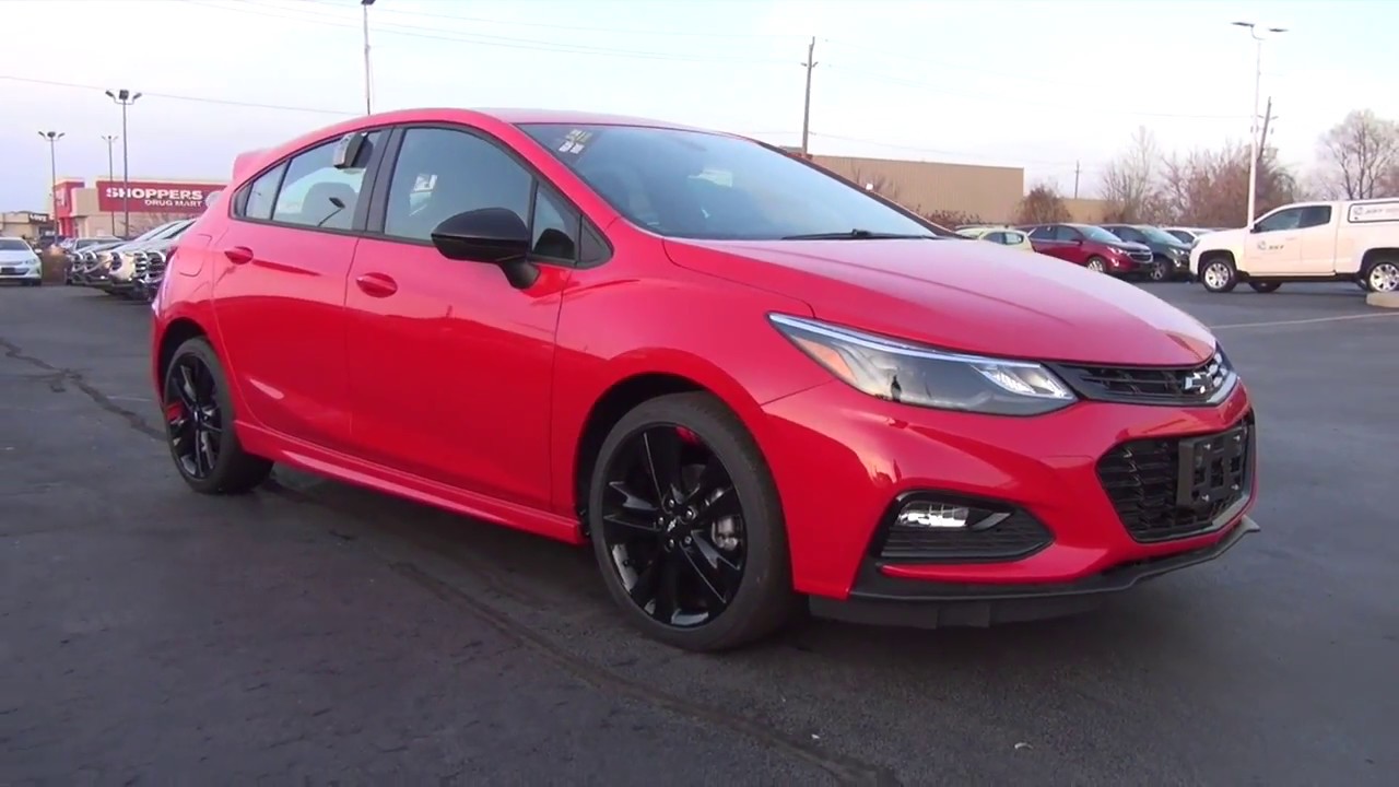 2018 CHEVROLET CRUZE HATCHBACK LT "REDLINE" (AUTOMATIC) - RED HOT - YouTube