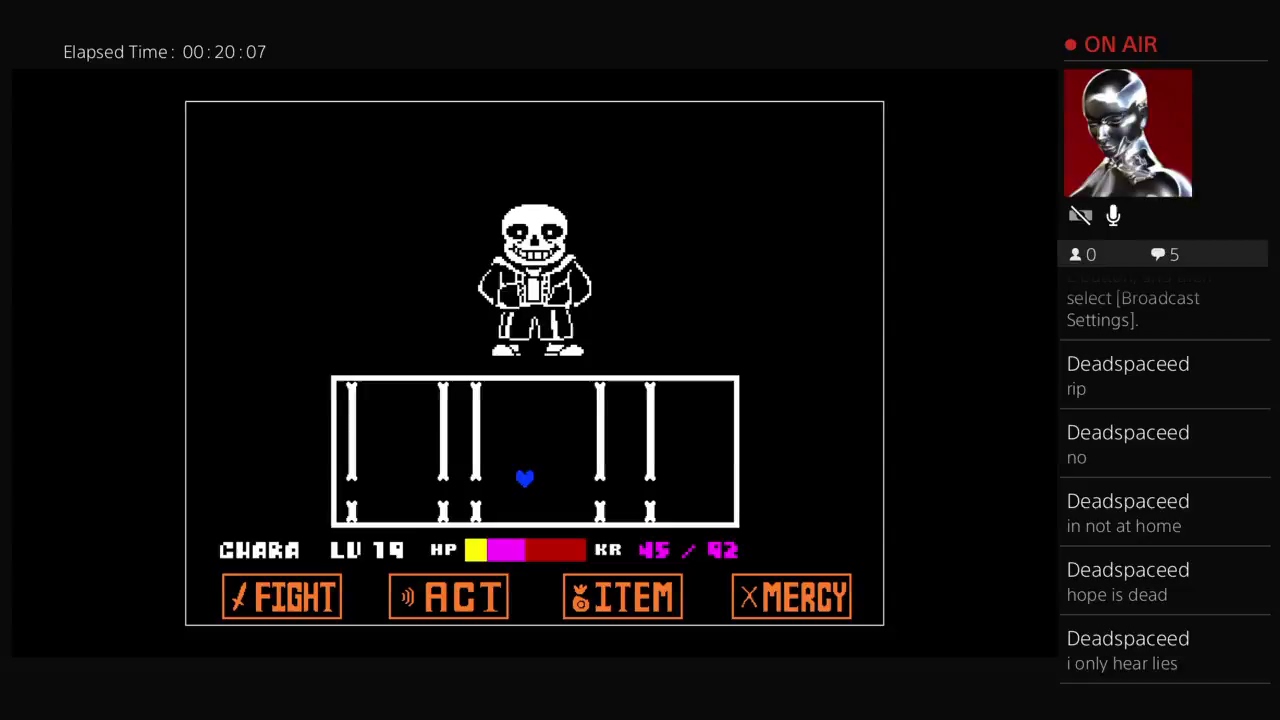 Undertale GENOCIDE run p6 The End Sans/Chara