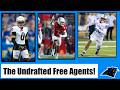 Carolina Panthers UnDrafted Free Agents!