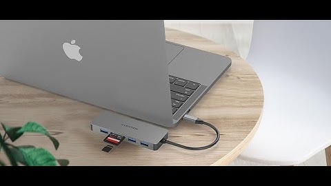 LENTION USB C Hub with 4K HDMI, 3 USB 3.0, SD/Micro SD Card Reader (CB-C18, Space Gray)