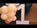 How to make 3d birthday prop (Number 1) from scrap carton | DIY CRAFT