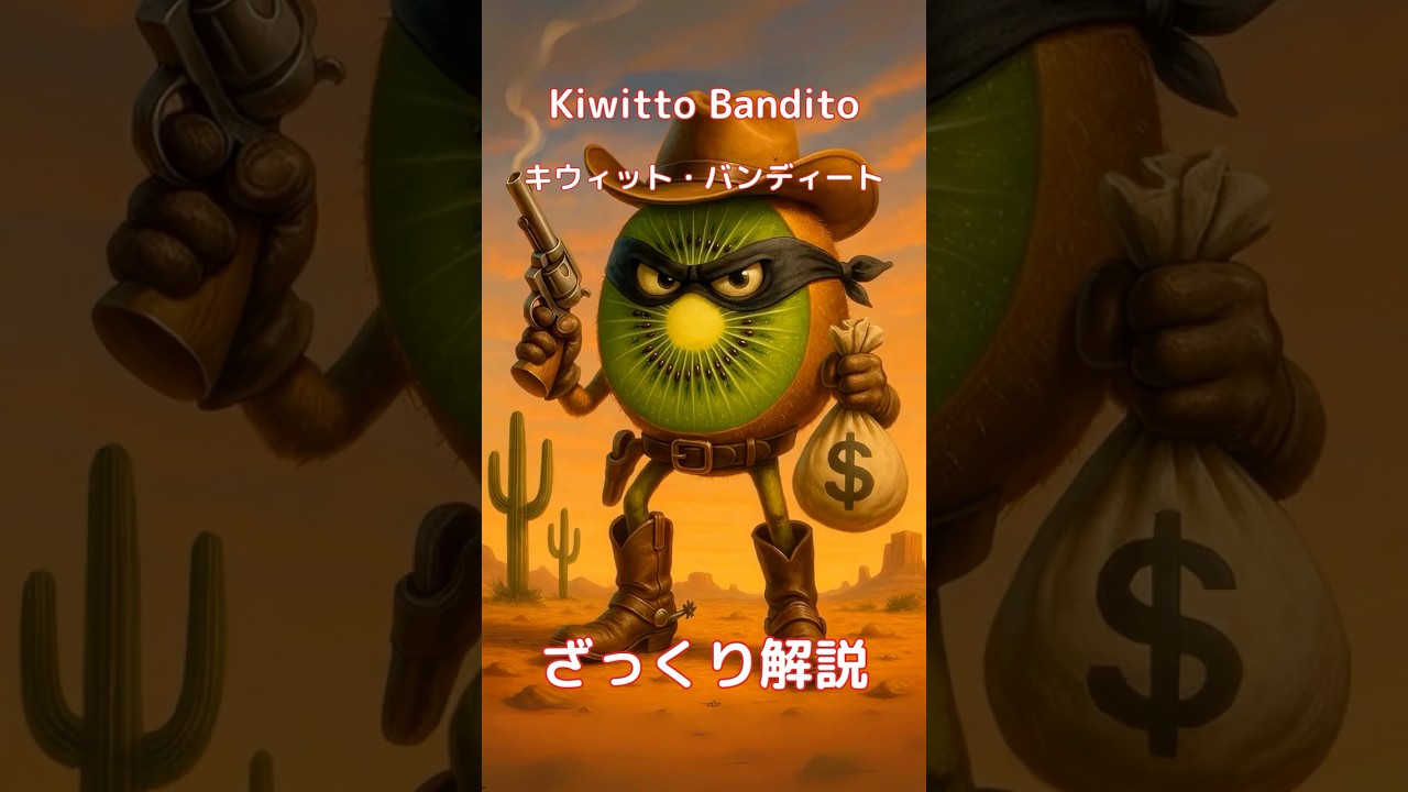 【#italianbrainrot 】Kiwitto Bandito キウィット・バンディート【ざっくり解説】
