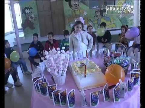 عيد ميلاد منة البركة روضة جيل الامل 31 3 2014