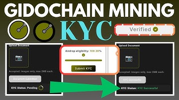GidoChain Mining KYC Guide | How to Submit & Verify Your KYC Step by Step
