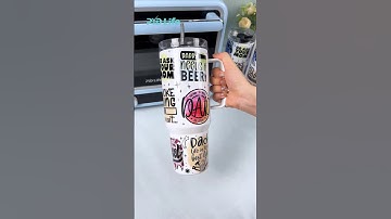 How to bulk print 3 PCS sublimation 40 OZ adventure tumblers with 40 L sublimation oven? #pydlife