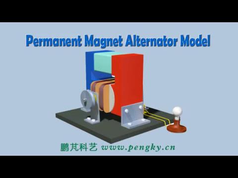 Permanent magnet alternator construction