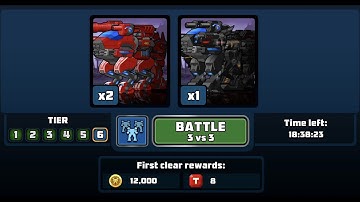 Supermechs | Raid Round 6 Tier 6 (3v3 Energy Raid) New 2023 Guide