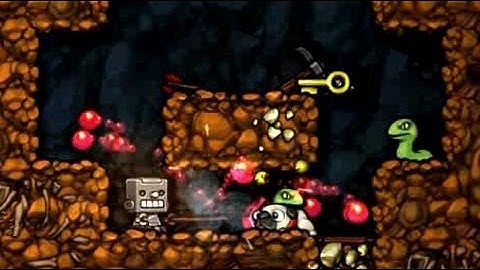 The jetpack mattock snakepit conundrum - Spelunky Daily, 4th of September 2013