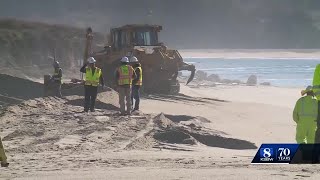 Carmel lagoon at risk of flooding neighborhoods