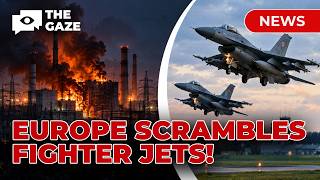 Russia STRIKES Ukraine's Energy Grid, Poland&Romania Scramble Aircraft, Jet Drone Crashes in Moldova