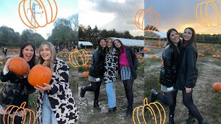 PUMPKIN PATCH VLOG🍂🎃Tulleys Pumpkin Farm