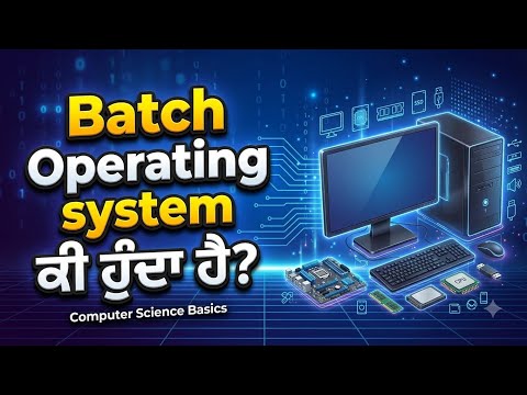 What Is a Batch Operating System? | Batch OS Explained | Features, Working, Advantages & Examples