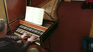 Domenico Scarlatti: Two Sonatas in C, K. 132 and 133 (D. Jacques Way Harpsichord)