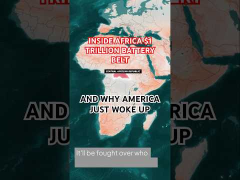 Inside Africa's $1 Trillion Battery Belt — And Why the US Just Woke Up #geopolitics