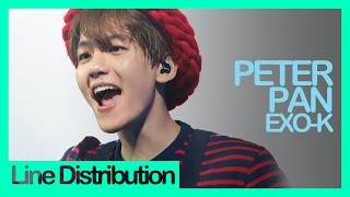 [Line Distribution] EXO-K - Peter Pan