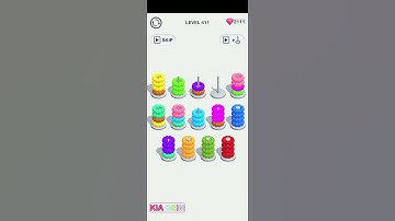 (SOLVED) LEVEL 411 - COLOR HOOP STACK