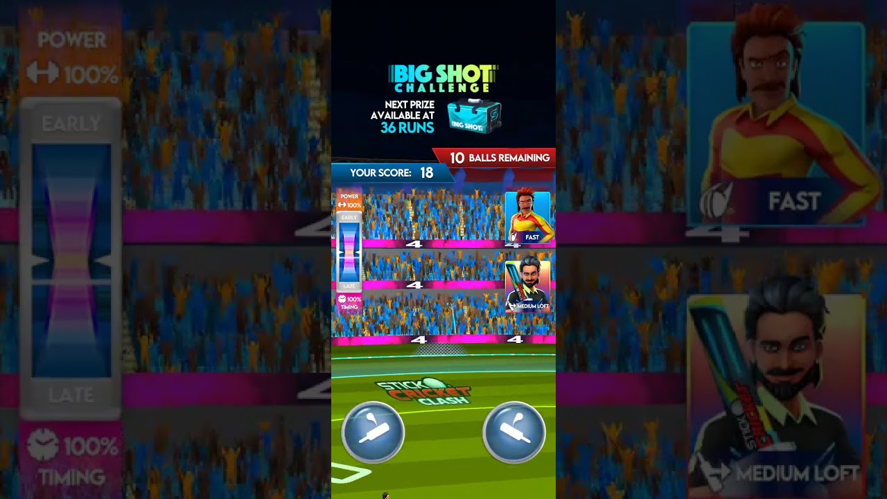 BIG SHOT Challenge Attempt 😤 | Stick Cricket Clash 