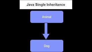Single Inheritance in java