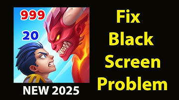 Fix Hero Wars Black Screen Error |Hero Wars   Black Screen issue Solved | PSA 24