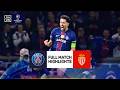 Paris Saint Germain Vs Monaco UEFA Champions League Highlights Knockout Play Offs 2025 2026
