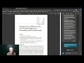 Using Bing AI for students to maximise studying pdf readings
