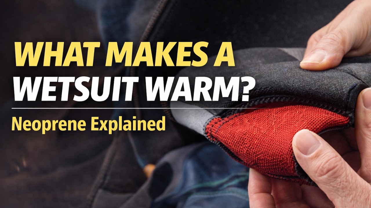 What Makes a WETSUIT WARM? | Neoprene Construction Explained!