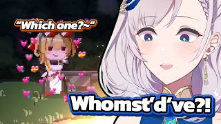 Reine's reaction to Kaela's cute voice lines in Holo X Break is PRICELESS