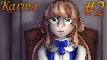 MANNERS WHEN SITTING | Karma (RPG Maker Horror) - Part 2 | Flare Let