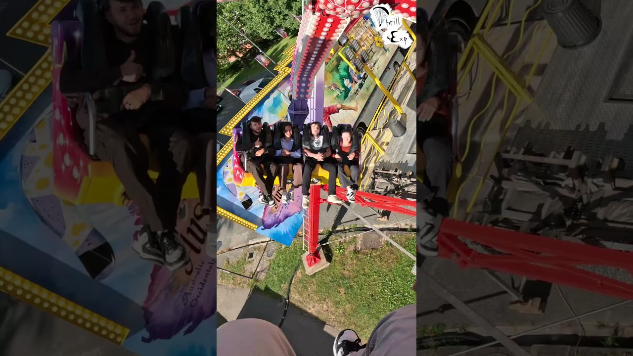 He thought he was going to die in the boomerang 💀 - Foire Saint Jean d'Amiens 2024  