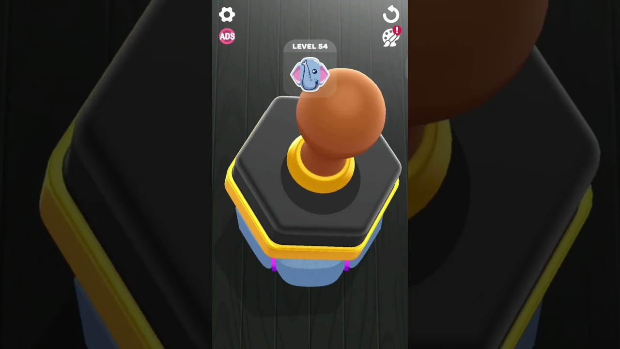 Sponge Art 🐘 Funny Game Level 54 shorts harmergame YouTube