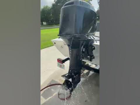 Mercury 50 HP 2 Stroke PERFECT IDLE Out Of Water #florida #short