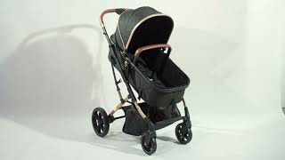 Metrolite Dfold Baby Stroller With One-Hand Fold & Compact D Frame