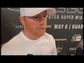 Canelo habla de su regreso a Guadalajara, lesión y de duelo ante Benavidez