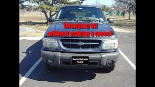 Changing Oil Without Making a Mess