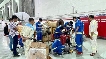 Bàn giao máy xiết bulong đai ốc bằng thủy lực cho Thủy điện Thượng Kontum. Alkitronic AT8-Velox