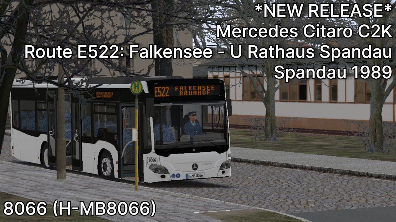 *NEW RELEASE* | OMSI 2 Mercedes Citaro C2K - Route E522 | Berlin
